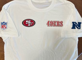 white 49ers shirt