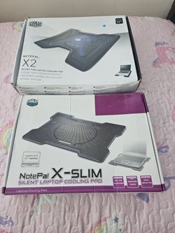 Two Cooler Master Laptop Fan