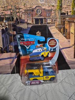 Disney Pixar Cars Race Tow Truck Tom #56 Final Lap Series Look! My Eyes Change 2010