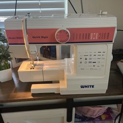 WHITE Model W450 Sewing Machine – $75