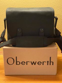 Oberwerth The Leica M Bag Black Hydro Leather