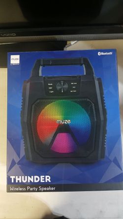 Muze Thunder Bluetooth Wireless Party Speaker