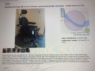 Quantum Q6 Edge HD 2.0 Battery Powered Wheelchair
