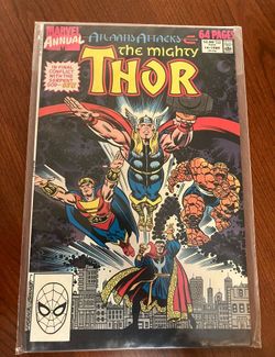1989 The Mighty Thor Annual 14 comic book