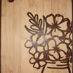 Wood Burned Cutting Board