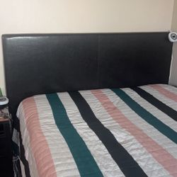 Queen Bed frame  & Headboard 