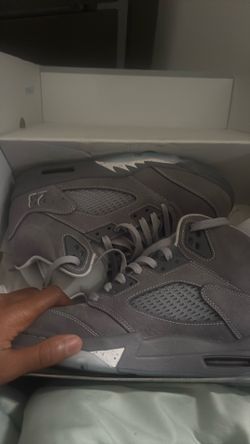 Jordan 5 wolf gray