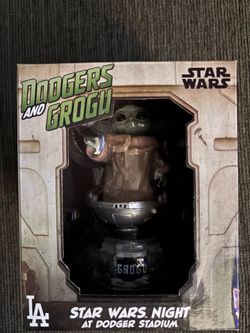 Grogu Dodgers bobblehead