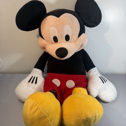 Disney Baby Mickey Mouse, Jumbo Stuffed Animal Plush Toy - 33 Inches