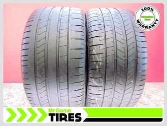 2 Michelin Pilot Sport 4s T2 Acoustic Xl 295/30ZR21 Tires 7.7/32 Traed Telsa