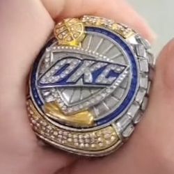 Oklahoma City Thunder Championship Ring 2025has 