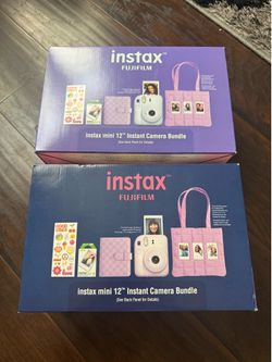 FujiFilm Instax Mini 12 Holiday Bundle Lilac Purple Instant Camera Film