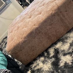 Pink Ottoman Large 
