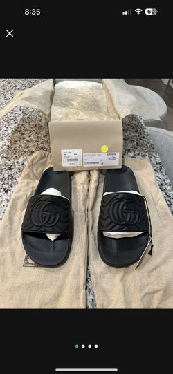 Gucci matelasse slide, Size 10