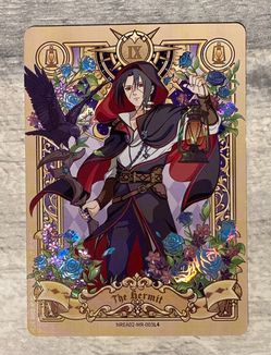 Naruto Tarot The Hermit MR Card Itachi Uchiha NREA02-MR-003L4