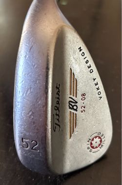 Titleist BV Vokey Design 52°-08 Spin Milled Wedge