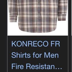 Fire Resistance Shirt For Men Brand New 