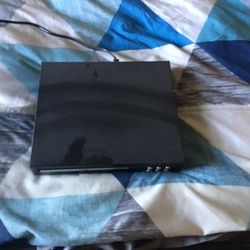 Black DVD Player
