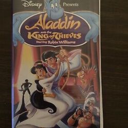 Aladdin and the King of Thieves VHS Rare