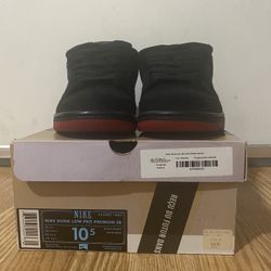 Nike Sb Dunk Low Levis Black Denim