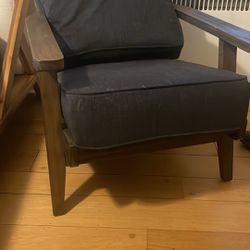 Blue Arm chair