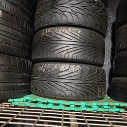 Pair 215/40/17 Used Tires 