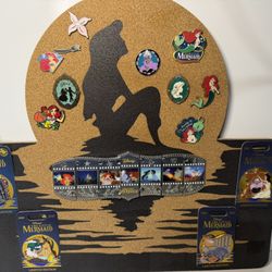 The Little Mermaid 30th Anniversary Pin Set Parks Exclusive LE 300 and more!!!!
