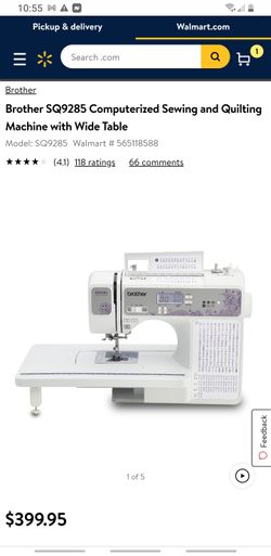 Brother Sewing and Quilting Machine SQ9285