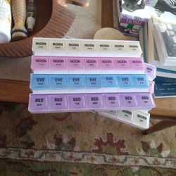 Weekly Pill Boxes