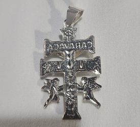 New 925 silver Caravaca cross