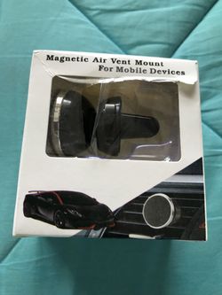 Magnetic Air Vent Mount For Mobile devices and tablets
