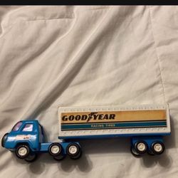 Buddy L Toy Goodyear Semi Truck And Trailer Complete