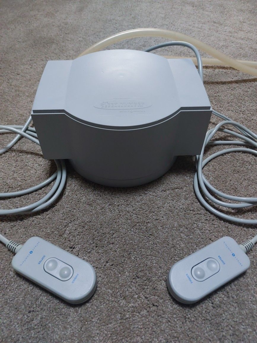 Select Comfort Sleep Number Dual Hose Air Bed Pump EFCS2 King Queen