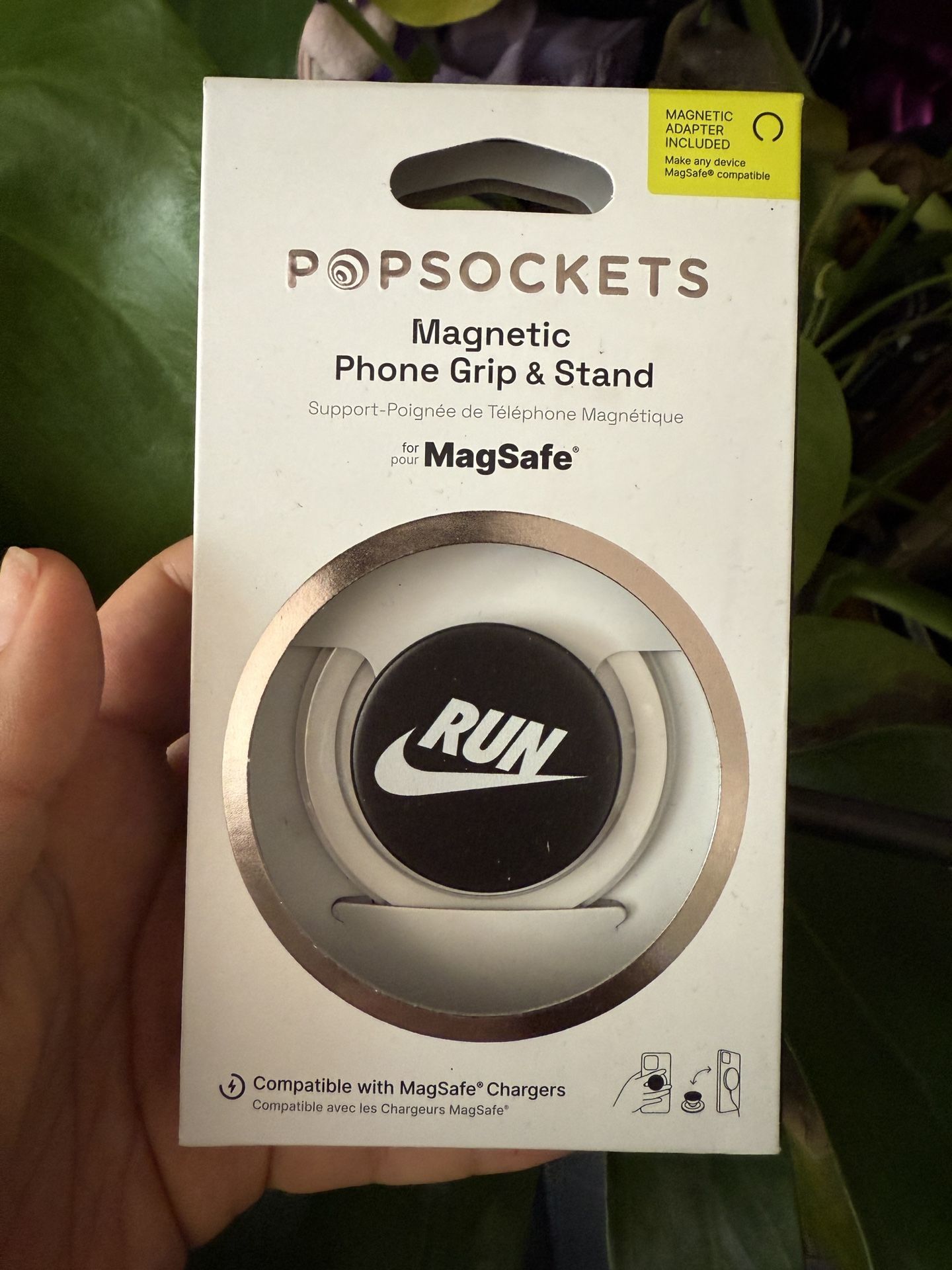 Nike popsocket magnetic phone grip & stand magsafe new