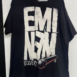 Vtg Eminem Recovery Album Y2K 2000s Rap Vintage Tee Shirt xl