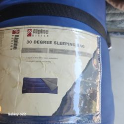 Alpine thirty degree sleeping bags