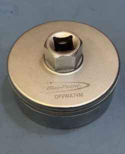 Snap-on Tools 1/2" Drive 74 mm Mercedes-Benz®/Audi®/ VWR Oil Filter Tool (Blue-Point®)