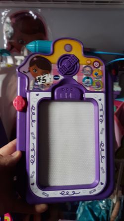 Doc McStuffins easy swipe erase board