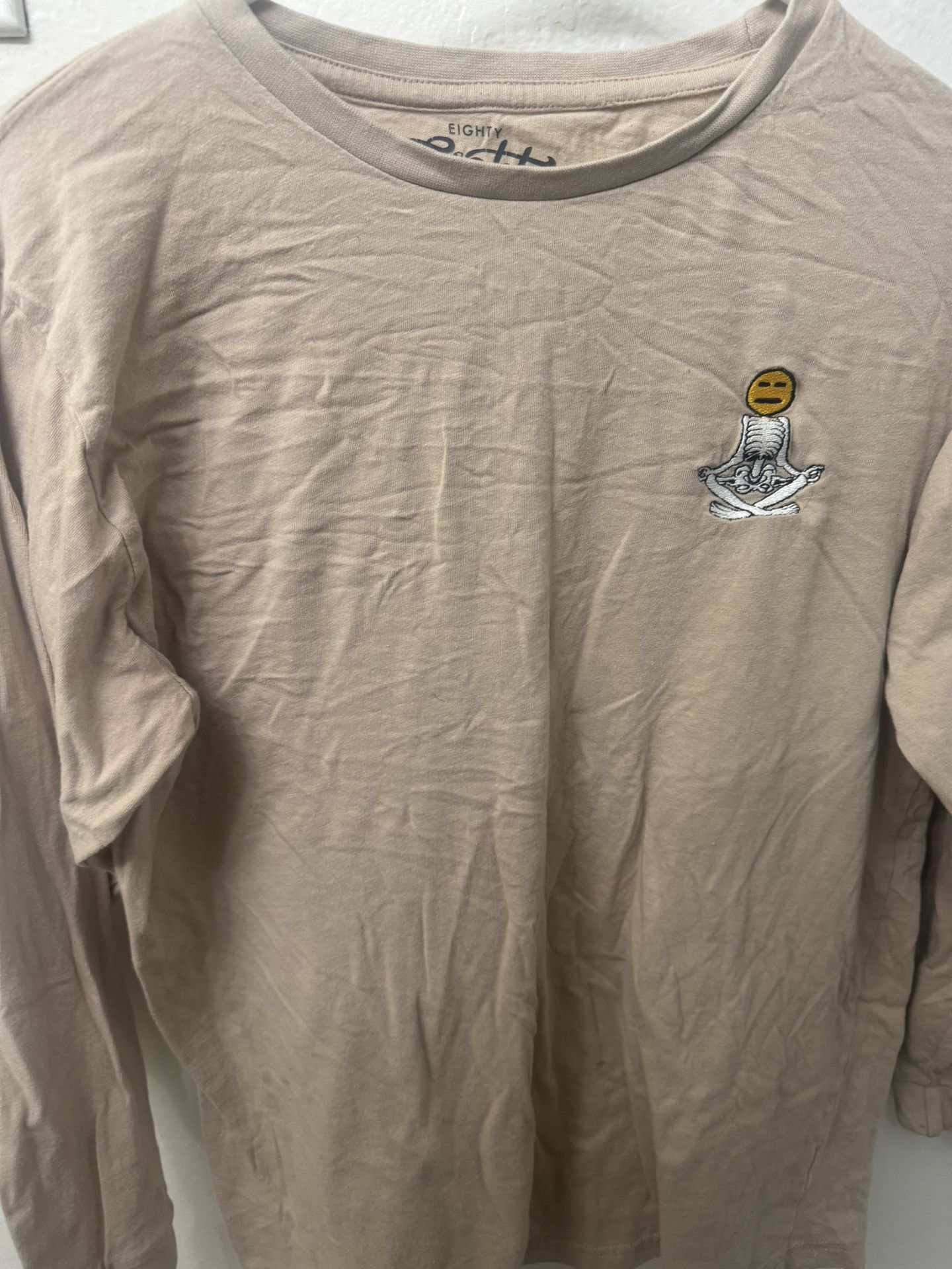 Eighty Eight Tan Long Sleeve Tee 