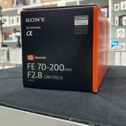 Sony FE 70-200mm F2.8 GM OSS II Lens
