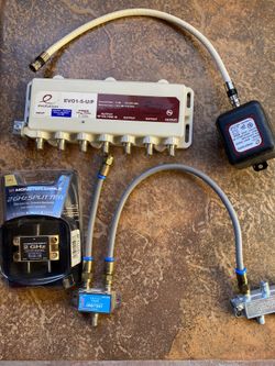 Coax Signal Splitters: Monster, Evolution & Holland