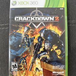 Crackdown 2 (Microsoft Xbox 360, 2010) CIB - Great Condition