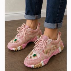 Bling Cute Sneakers SZ 6