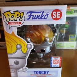 Olympic Torchy Funko Pop