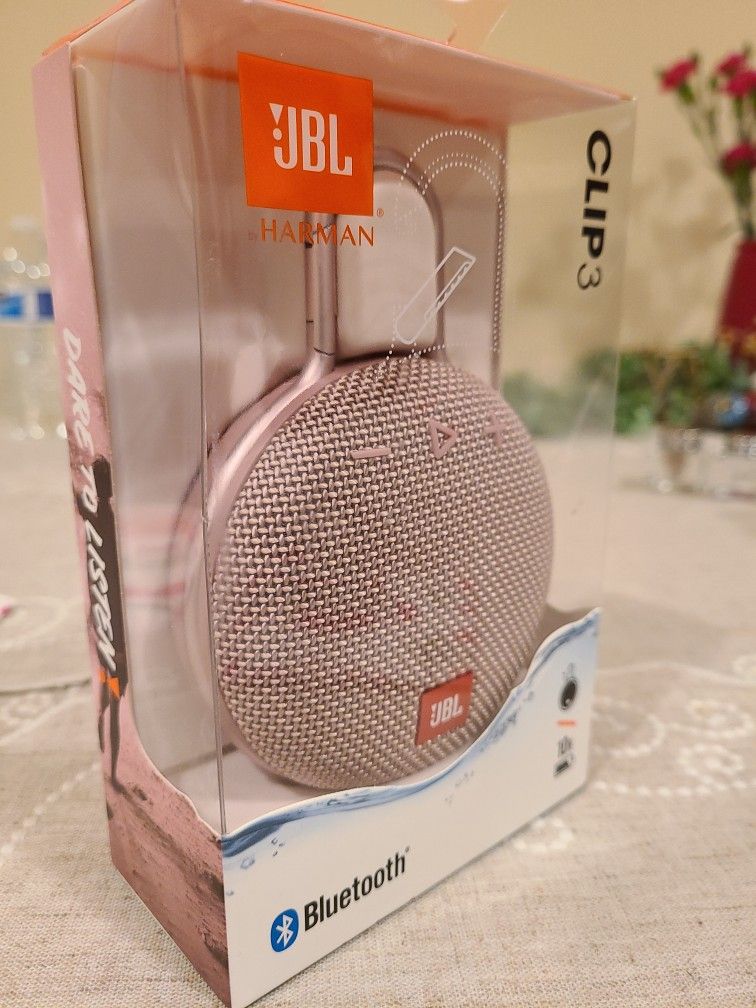 Jbl Bluetooth Speaker, Pink