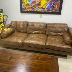 Leather Couch