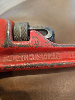 Craftsman 24" Pipe Wlrench No. 55871 Made in Japan Heavy Duty Plumbing Tool