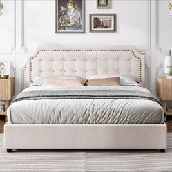 Queen bed frame