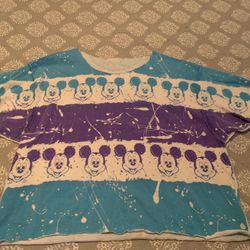 Vintage 90s Disney Mickey Mouse Tee Shirt Size Small