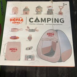 CAMPING SET WITH TENT KIDS